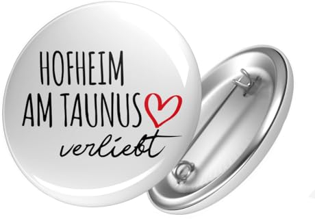 Huuraa Button Hofheim am Taunus verliebt Geschenk
