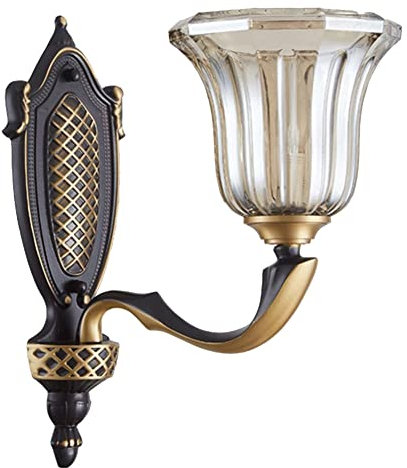 LUOYAOB Wandleuchten Vintage Innenwandleuchte Retro Lampe Industrielle Dekoration Wandleuchte Badezimmerspiegel Scheinwerfer Luxus Wandleuchten Leuchten for Wohnzimmer Schlafzimmer Treppen(1 Light)