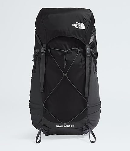 The North Face NF0A87C54GZ TRAIL LITE 36 Zaino sportivo Uomo TNF Black-Asphalt Grey- Taglia LXL