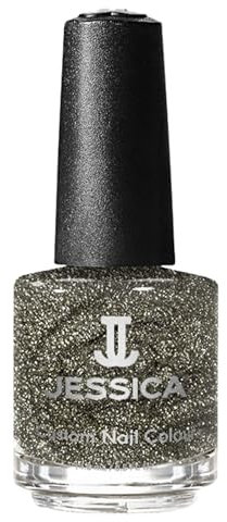 JESSICA Custom Colour Nail Polish | Award-Winning Polish | Strengthening Formula, Long Lasting Nail Varnish | Chip-Resistant & Hard-Wearing for Salon-Quality Finish | Snowy Night Shimmer | 14.8ml