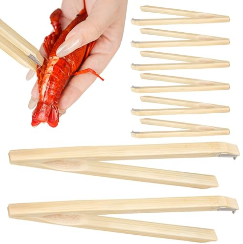 Décortiqueur de Crevettes, 8 Pièces Éplucheur Homard Rapide, Outil Portable pour Décortiquer Fruits de Mer pour Préparations Maison Cuisine Restaurants Professionnels Rassemblements