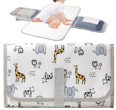 Matelas à langer, imperméable - Accessoire de voyage pour poussette - Pour maternelle, parents, excursions en camping