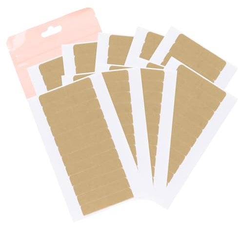 GOO GOO Hair Extension Tapes Double Sided Replacement Tape Tabs, 120pcs | 1.6 * 0.3inch per Piece, Strong Hold, for Tape in Hair Extensions, Gentle on Scalp, Easy Removal, Residue-free, Waterproof
