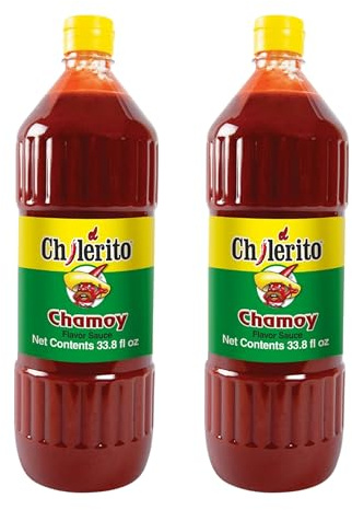 Chilerito Chamoy 1 L – Salsa Mexicana Dulce, Ácida y Picante | Ideal para Fruta, Snacks y Bebidas - Pack Laborawi (2 x 1L)