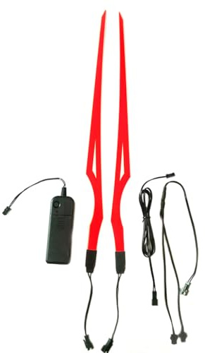 Rulbelok Casco LED Kit Luce Fredda Della Lampada Della Bici Adesivo Luce di Guida Notte Luci