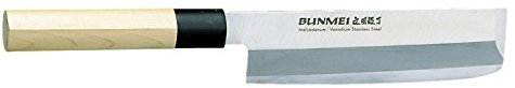 BUNMEI 1802/180 Cuchillo Usuba 18 cm para Verduras