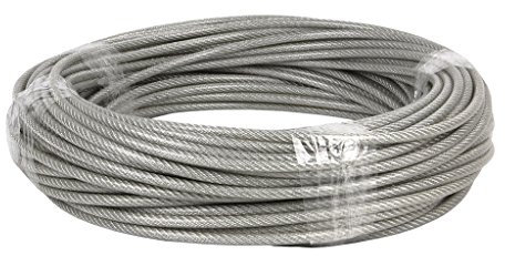 Cofan CABLE ACERO (6mm) 4X6MM 6X7+1 PLAST. (50M) - Unid: 1 00503006