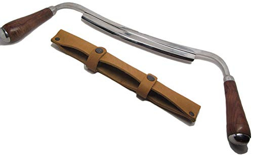 Ramelson Carvers Woodworking Draw Knife 10 Leather Sheath