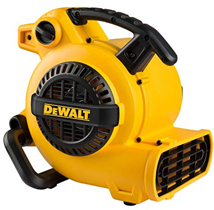 DEWALT Portable Air Mover, ‎276W 3 Speed Floor Fan, Utility Blower Fan, 1/5 HP 600 CFM Floor Dryer, Carpet Dryer, Floor Fan, Blower, for Janitorial, Home, Commercial Use, DXAM-2260