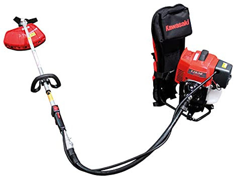 Desbrozadora Mochila Potente Profesional con Motor Kawasaki De 2 Tiempos a Gasolina TJ45E