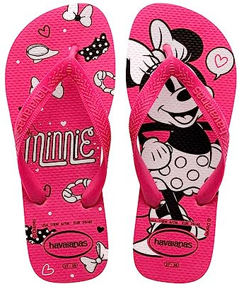 Havaianas Top Disney, Infradito Unisex - Adulto, Rosa Elettrico, 37/38 EU