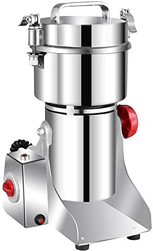 MAIES Automatic Brewing Coffee Grinder 700G Stainless Steel Electric High-Speed Grain Grinder Mill Spice Herb Grinder Stainless Steel Swing Type Vertical Type Pulverizer Grain Medicine Coffe