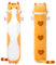 Mewaii 50CM Peluche Cuscino Lungo Gatto per Bambina Cuscino di Peluche Kawaii Giocattoli Abbraccio Morbido Cuscino Cuscino Giocattolo Regalo per Ragazza