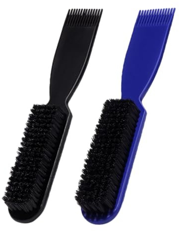 Healeved 2stücke Bartbürste für Männer mit Nylonborsten mit Kamm Bartpflege-set Reisefreundlich zum Entwirren und Glätten Des Bartes für Täglichen Gebrauch und Styling