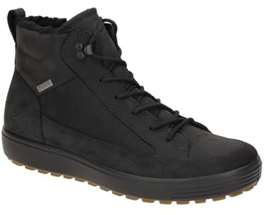 Ecco Herren Soft 7 Tred M Wanderstiefel, Schwarz, 43 EU