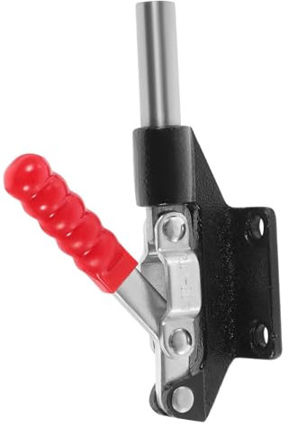 Housoutil Pince à Verrouillage Rapide Serrage Rapide Main Horizontale en Fer Noir Outil Manuel de Fixation pour Usage Professionnel et Personnel