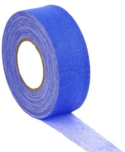 Abeillo Cinta adhesiva azul neón, cinta adhesiva fluorescente, pegatinas reflectantes azules, cinta activa UV para fiestas en escenarios, suelos de rejilla, decoración navideña, 25 mm x 15 m