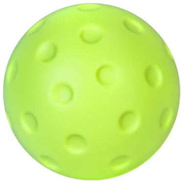 Qsvbeeqj Leise Schaumstoff-Pickleballs, weiche Übungsbälle, geräuschreduzierend, weich, leicht, Trainingsbälle für drinnen und draußen