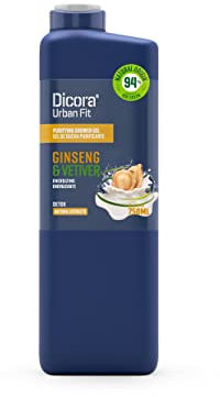 Dicora Urban Fit Gel de Baño Detox Gingseng & Vetiver 750 ml