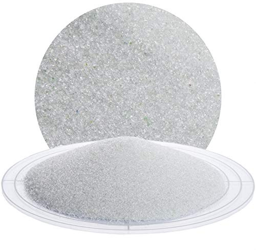 Schicker Mineral Glasperlen Strahlmittel 25 kg zum Sandstrahlen von Aluminium und Edelstahl, Feinstrahlmittel aus Deutschland, Strahlgut fein bis grob (Glasperlen, 400-800 µm)