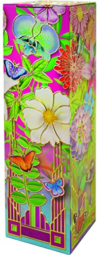 Churchill's Confectionery - Secret Garden Tin 150g Mini White Chocolate and Raspberry Biscuits, Multicolour