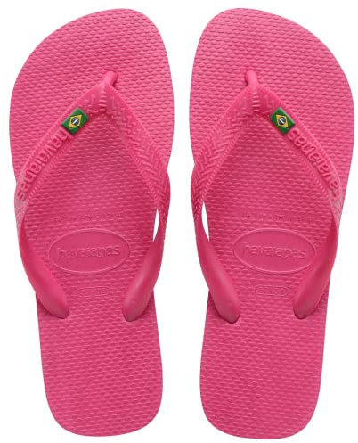 Havaianas - Brasil, Infradito Classiche, Comode E Resistenti, Tributo Alla Coppa Del Mondo Del 1998, Cinturini Con Bandiera Del Brasile, Suola Antiscivolo Con Strisce Del Brasile, Unisex Adulti
