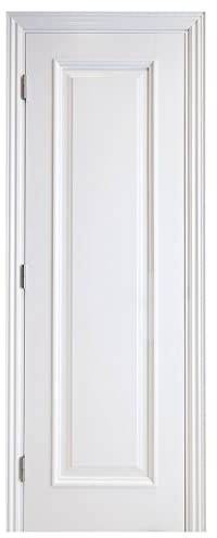 Adesivi Murali Per Porte Interne Legno, Adesivo murale Decalcomania per arredamento camera da letto Impermeabile, Aggiornamento vinile premium rimovibile, Porta semplice bianca