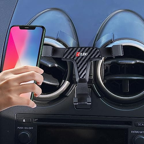 High Flying pour Qashqai J10 2006-2013 Tableau de Bord Grille Aération Support Voiture Téléphone de Voiture Réglable Accroche Telephone Fixation Téléphone Accessoire Auto