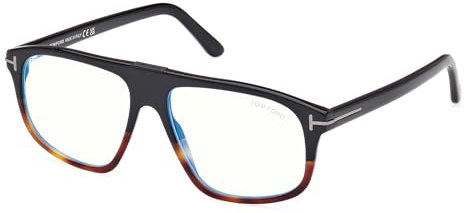 TOM FORD Unisex FT5901-B-N Lunettes de Soleil, Havana/Other, 55