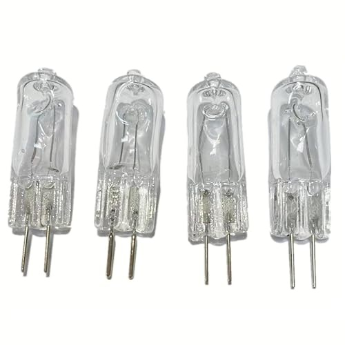 WYLIELAMSH Halogen Glühbirnen 5 Stück G4 220V Halogenlampe Kristalllampe Kronleuchter-Glühbirne G4,220V 20W