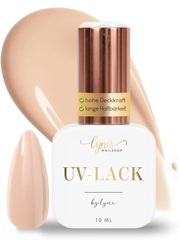 UV Nagellack 7,3ml Pure Beauty als Profi Farbe für Nägel als Gel Lack/Gel Polish für Nageldesign · HEMA frei & selbstglättend · UV & LED · Soak Off Überlack Einzeln · Lynis-Nailshop.de