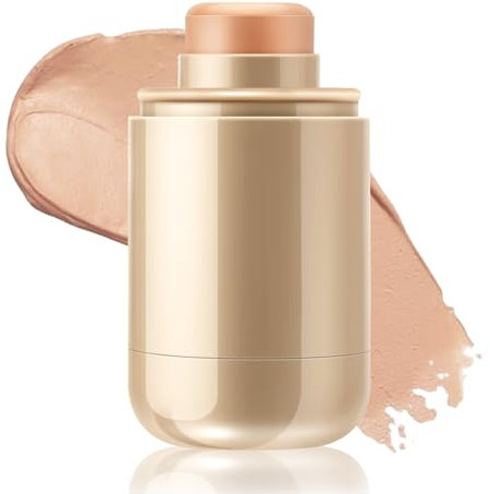 Boobeen Contouring Stick, Crema Fondotinta Opaco, Correttore in Stick, Contorno, Evidenziatore e Correttore, Stick per il Contorno Longwear, Fondotinta per il viso, Impeccabile