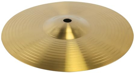 Gorise Platillos de tambor de aleación de latón de 8 pulgadas, repuesto de platillo de jazz para batería, instrumento de percusión.