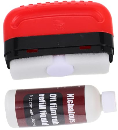 FUNOMOCYA 1 Set Detergente per Parabrezza Auto con Spazzola Multifunzionale per Rimozione Pellicole Olio Completo e Sicuro Condizioni Guida