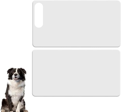 Kratzschutz für Türen, Kratzschutz für Hunde | Transparenter Türrahmenschutz, Selbstklebender Möbelschutz, Kratzschutz für Hunde und Katzen Verhindert Kratzer und Schäden (Weiß1)