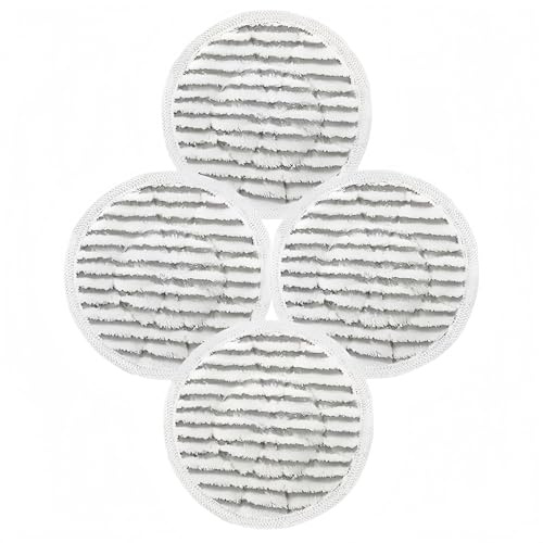 4Pack Replacement Microfibre Cloths Steam Mops For Floor Cleaning Compatible Withh20 HD Dual Buff Mop Steam Mop Pads Washable And Reusable