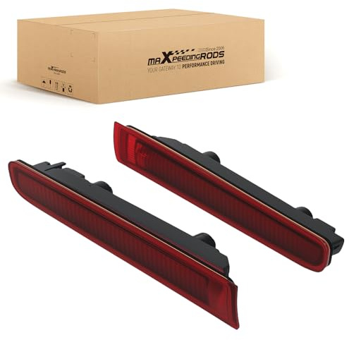 maXpeedingrods 2 Stück LED Dritte Bremsleuchte für VW Transporter T5 T6 | 7E0945097E, 7E0945097H (Links) 7E0945097F, 7E0945097J (Rechts) 3. Bremslicht Rücklicht Zusatzbremsleuchte (Rot)