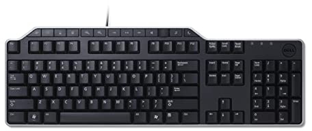 Dell KB522 USB QWERTY English Black,Silver keyboard