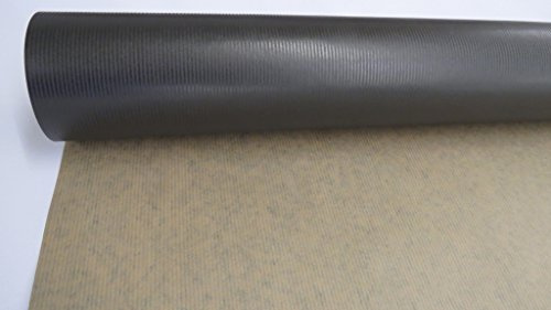 GESCHENKPAPIER schwarz/natur 50m Rolle 80cm breit