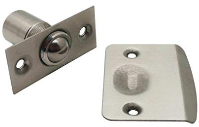 Stainless Steel 304 Cylindrical Adjustable Door Catches for Cabinet Kitchen Furniture Passage Door