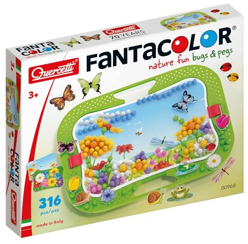 Quercetti - Nature Fun Bugs & Pegs - Stecker