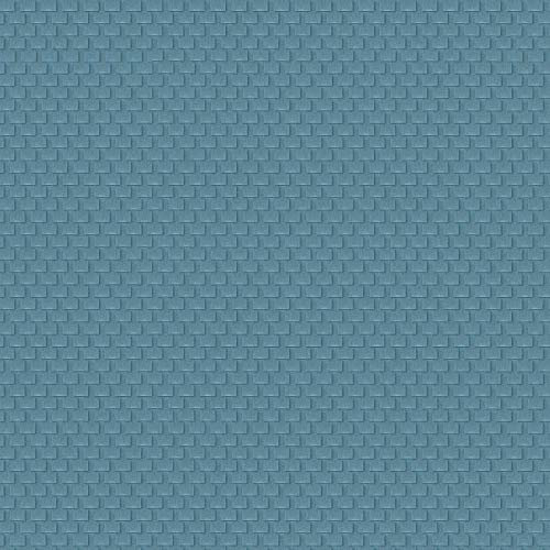 Papier peint bleu métallique effet graphique | Tapisserie bleue idéal pour salon | Papiers peints à motifs géométriques intissés