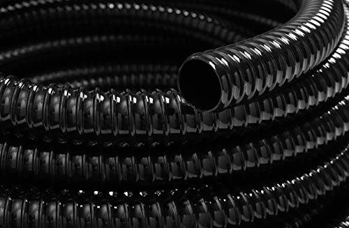 HeRo24® PVC Spiralschlauch 19 mm 20 m Teichschlauch flexibel knickfest für Teichpumpe Filteranlage Bachlauf Gartenteich