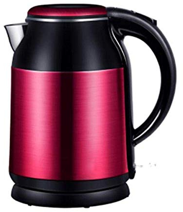 MU Bouilloire Électrique À Interne Intérieure Inoxydable 8L 1800W (Bpa Gratuit), Bouilloire À Thé Sans Fil, Bouilloire D'Eau Chaude Bouillante Rapide Avec Une Fermeture Automatique À Ébullition/Rouge