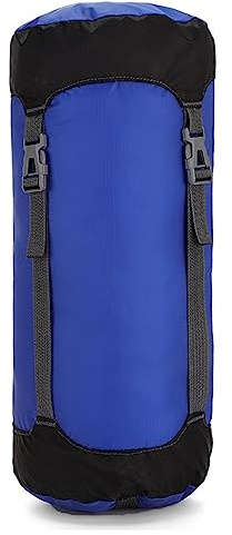 TRIWONDER Kompressionspåse för Sovsäck, Lätt och Kompakt, Reseförvaring för Outdoor Camping Vandring Ryggsäcksresa (Blå, M - 15 L)