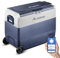 AAOBOSI 60 Litri Frigo Portatile Doppia Zona, Frigorifero Auto -20 ℃ a 20 ℃, Frigo Campeggio con APP, 12/24 V DC e 100/240 V AC Frigorifero Portatile Per Auto,Camion,Camper,Barca,Campeggio,Viaggi,Casa
