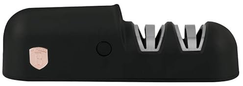 Berlinger Haus Electric Knife Sharpener | Black Rose Collection | USB Charging & Multiple Sharpening Modes | Compact Design