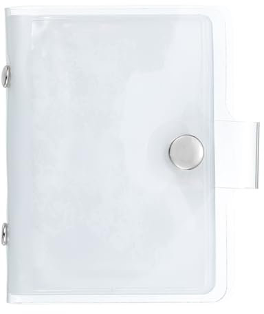 QUARKZMAN 1pz Mini Album Fotografico, 36 Tasche 3x4 Porta Kpop Photocard Porta Carte di Credito per Mini Fotocamera Snap Fotocamere Istantanee Viaggio Foto Carte di Credito, Trasparente