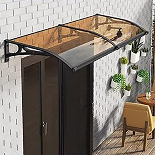 AEGCAOJH Toldo para Ventana, toldo para Puerta Exterior, toldo para Patio, toldo para Ventana, toldo para Puertas/Ventanas Delanteras, toldo para contraventanas, protección contra la Lluvia