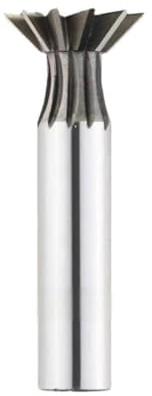 Schaftfräser, Fräser, 45 Grad Schwalbenschwanz-Schaftfräser HSS-Fräser for Gusseisen-Legierungs-Werkzeug Edelstahl Mehrere Größen(14mm)